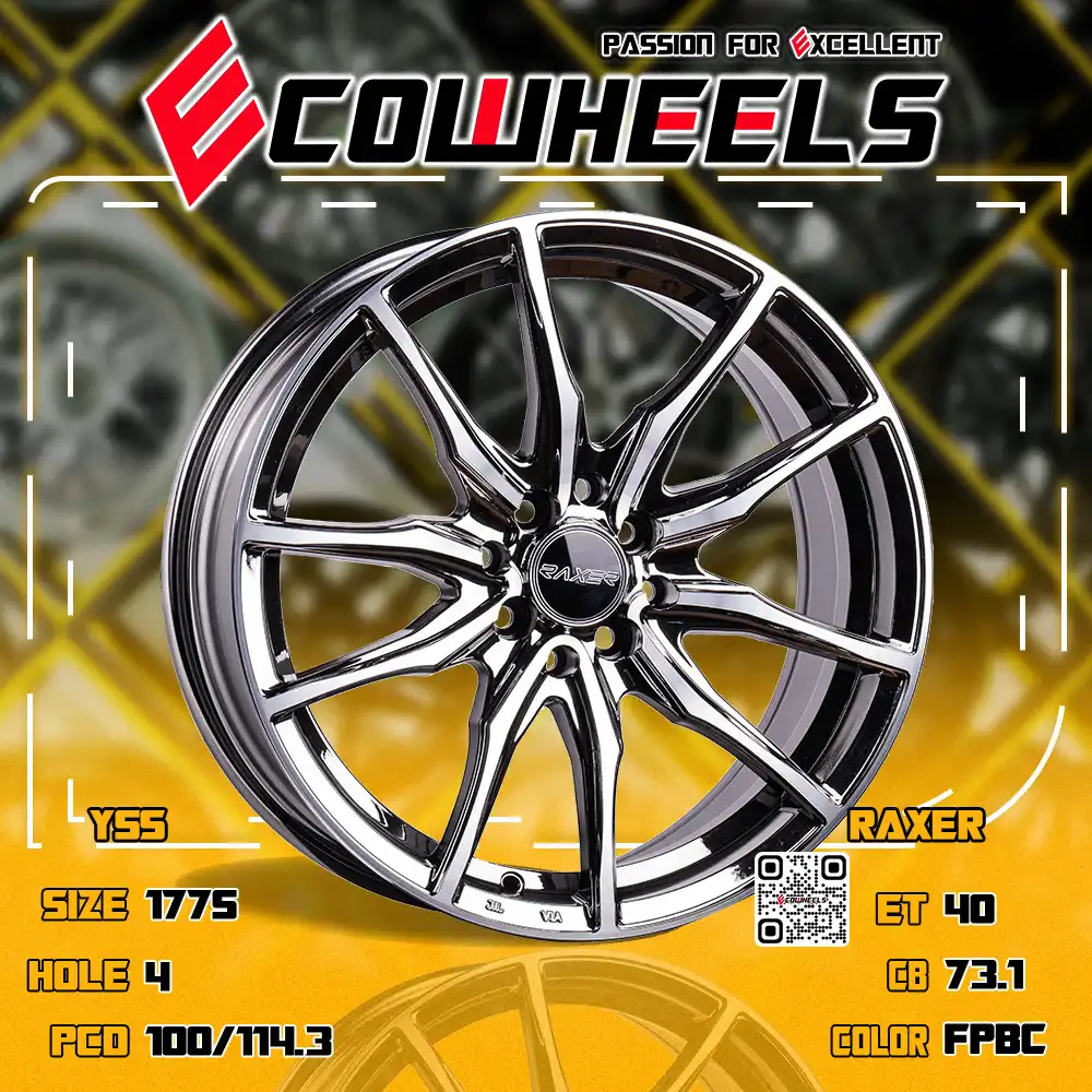Raxer wheels | y5s 17 inch 4H100/114.3