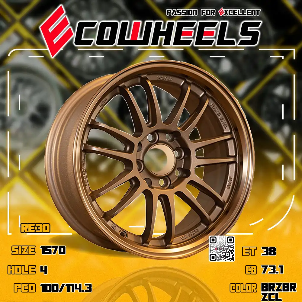 Rays wheels | re30 15 inch 4H100/114.3