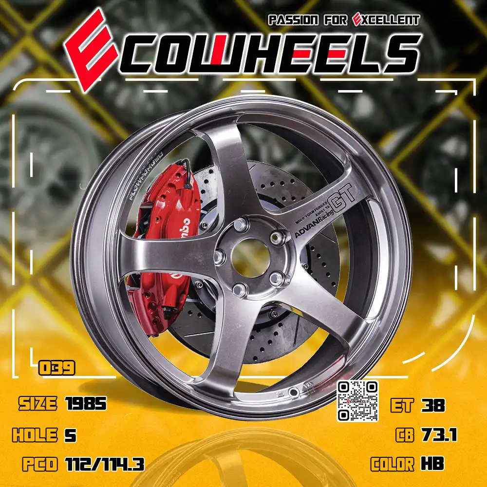 Advan wheels | Racing gt 19 inch 5H112/114.3