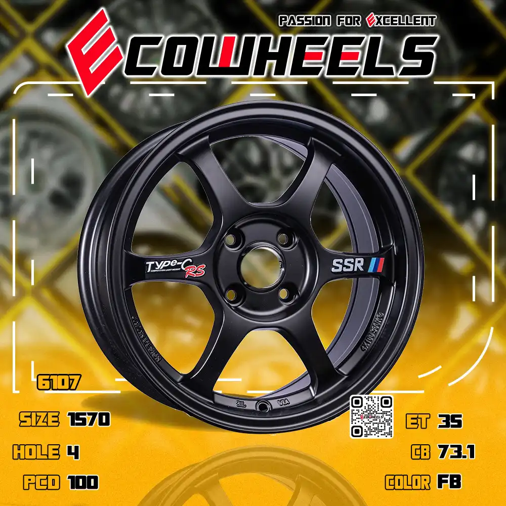 Ssr wheels | type/c 15 inch 4H100