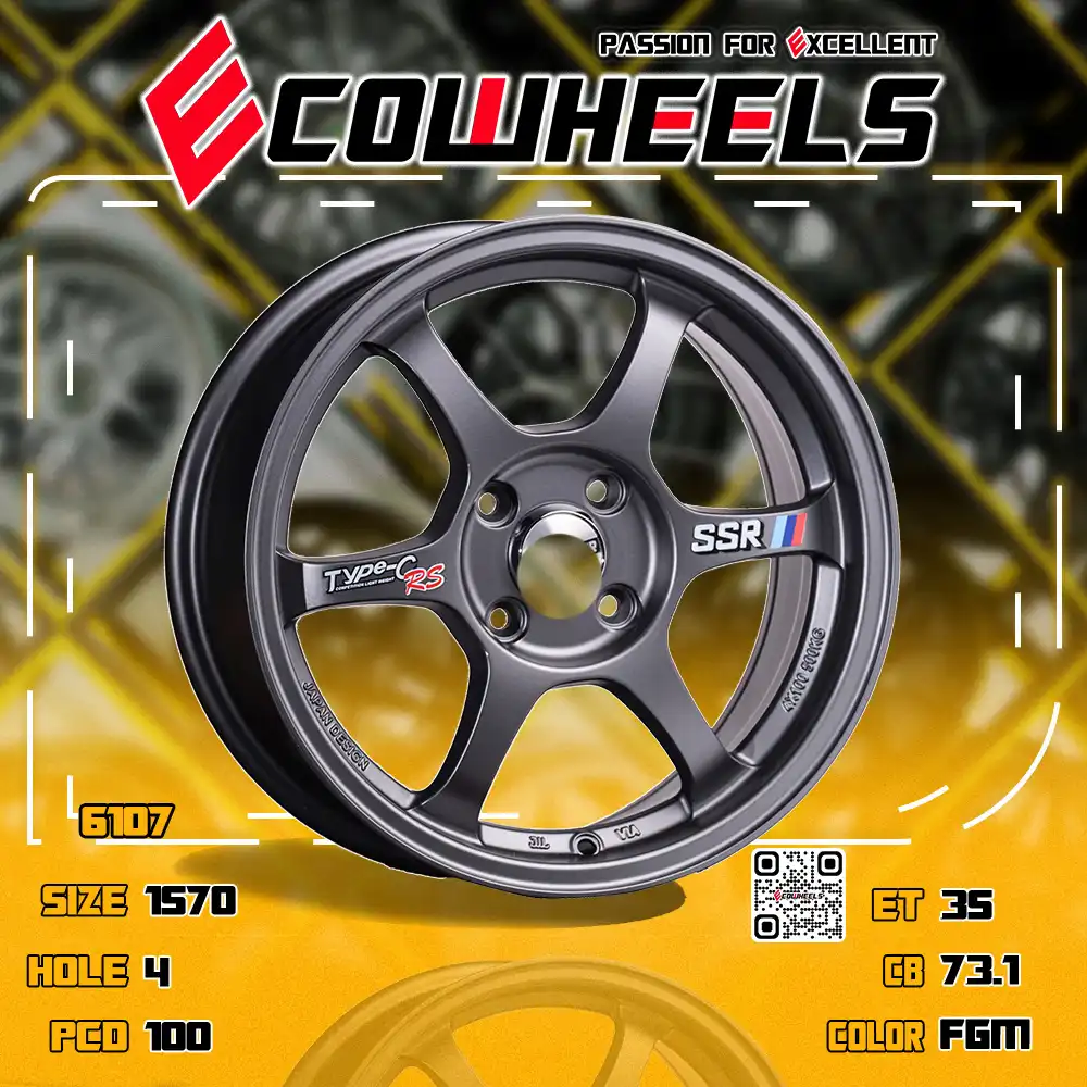 Ssr wheels | Type-C rs 15 inch 4H100