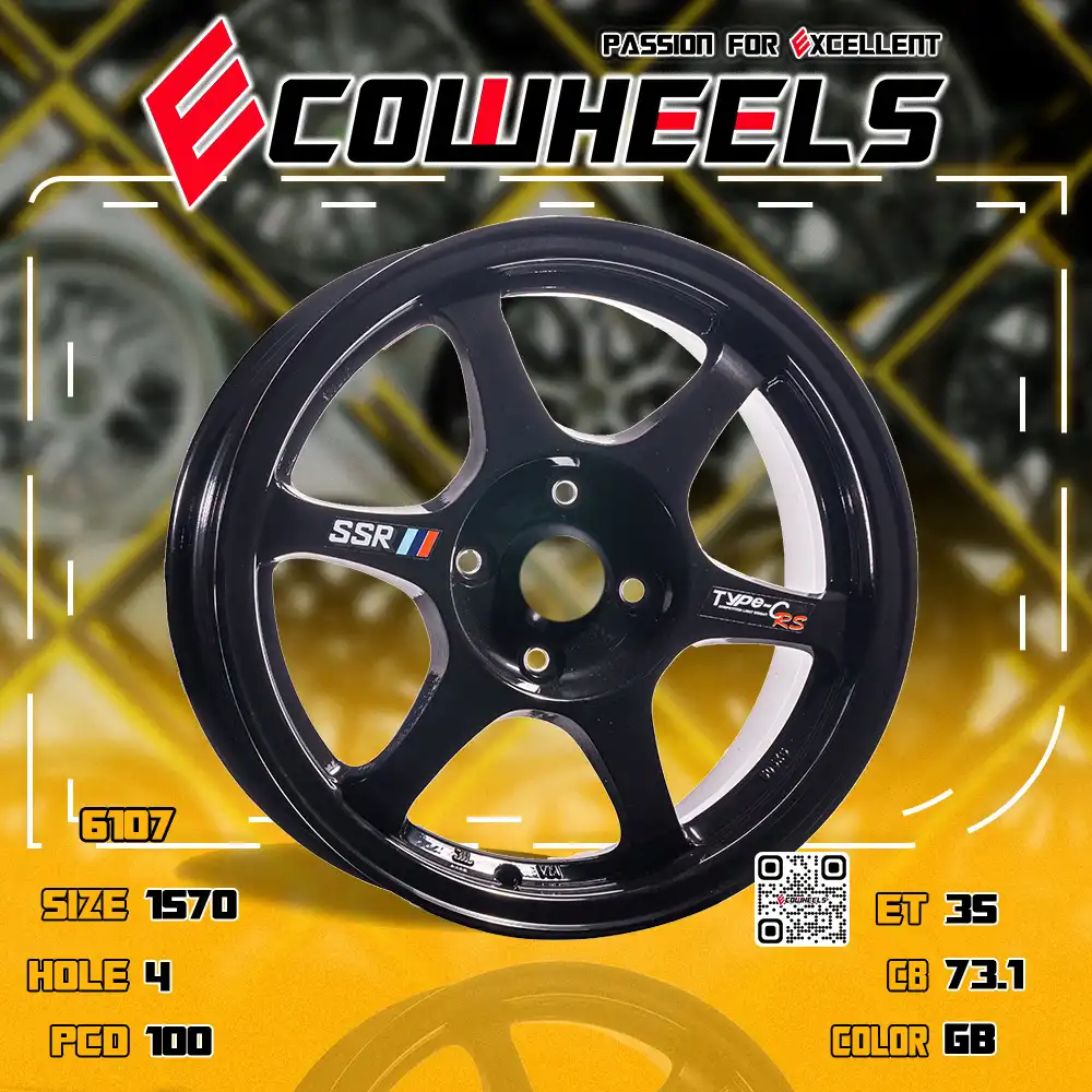 Ssr wheels | Type-C rs 15 inch 4H100