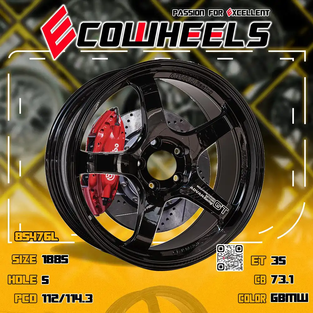 Advan wheels | Racing gt 18 inch 5H112/114.3