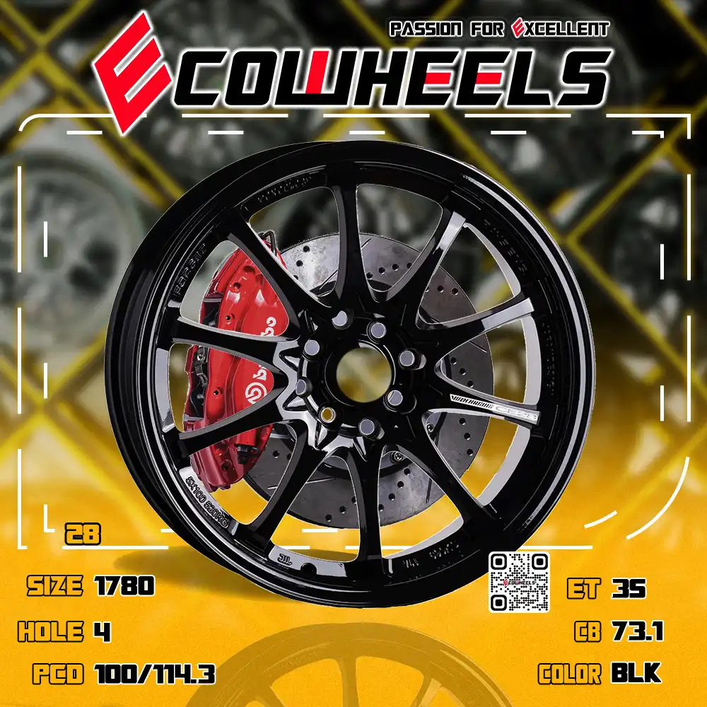 Rays wheels | ce28 17 inch 4H100/114.3