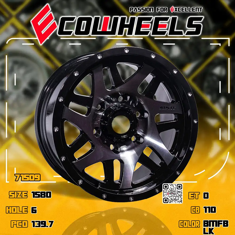 Mkw wheels | 4X4 sport rims 15 inch 6H139.7