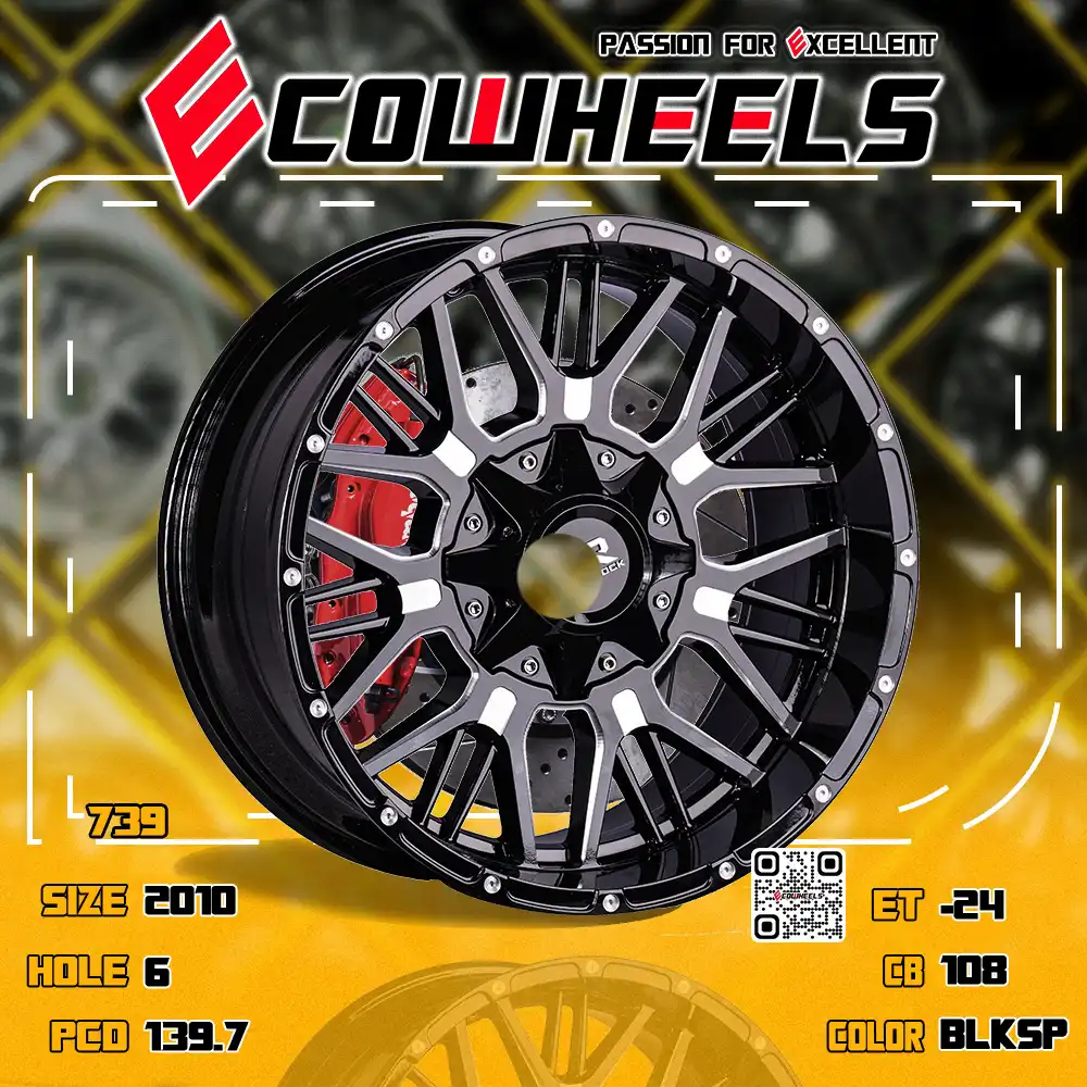 Hardrock wheels | Affliction h709 20 inch 6H139.7