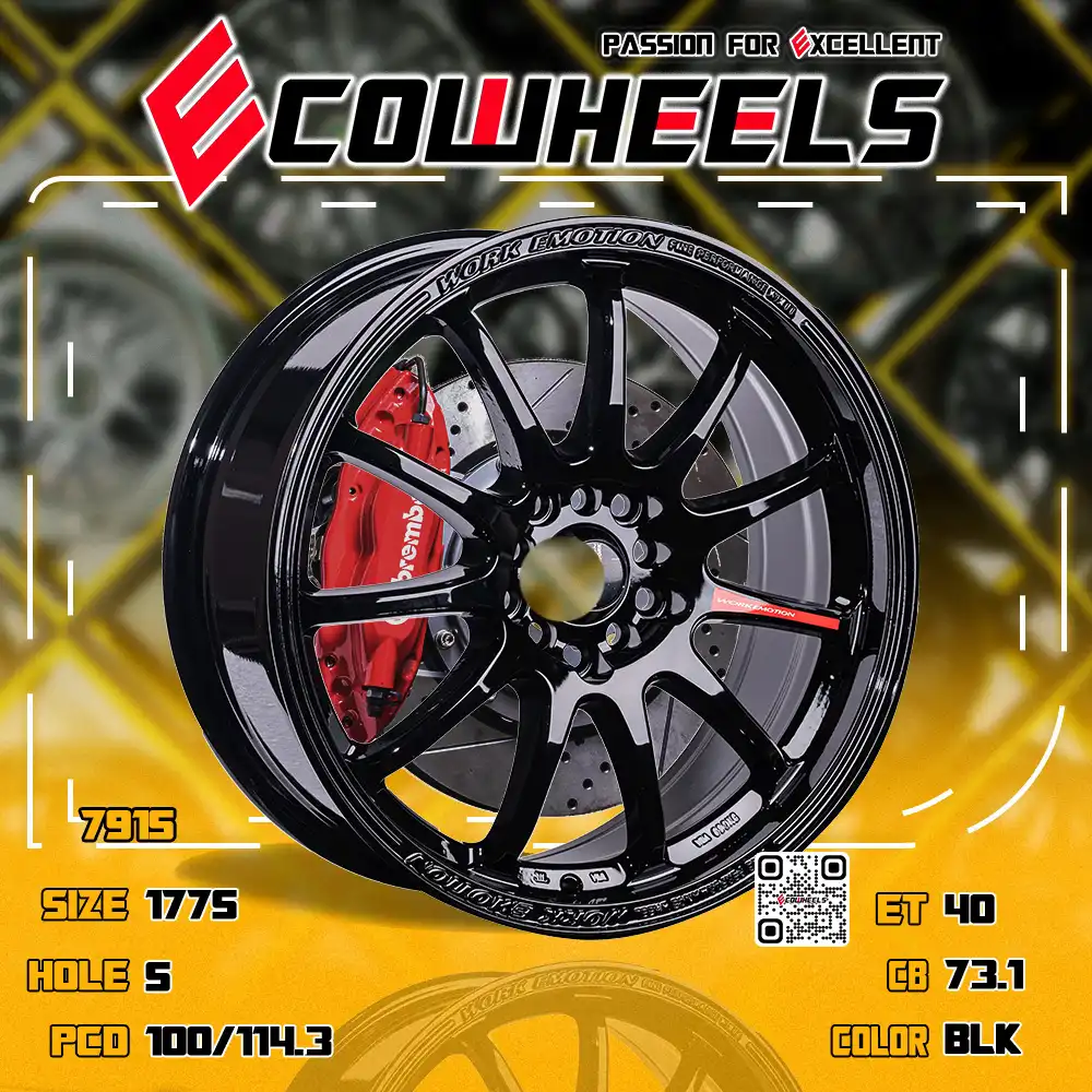 Work wheels | Emotion sport rims 17 inch 5H100/114.3