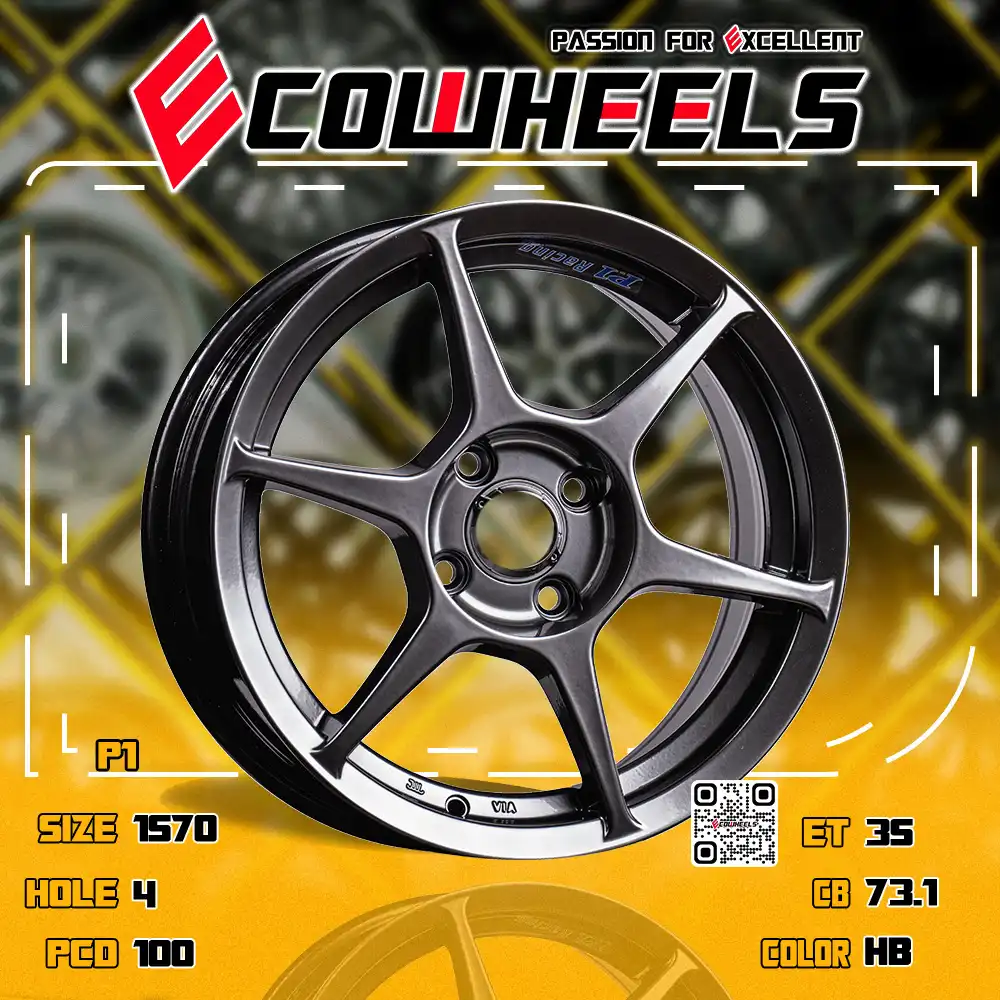 Bc wheels | p1 racing 15 inch 4H100