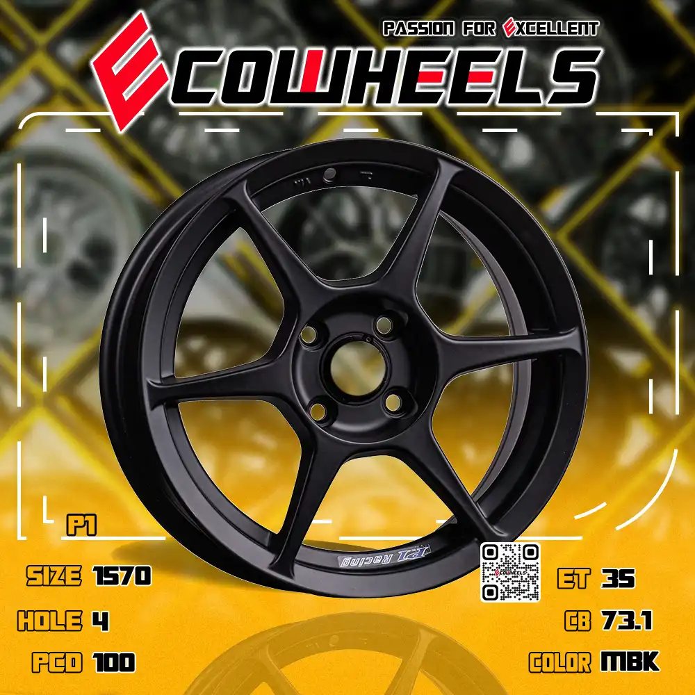 Bc wheels | p1 racing 15 inch 4H100