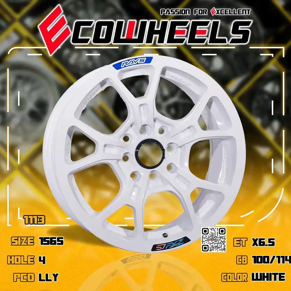 Rays wheels | rally 15 inch 4H100/114.3