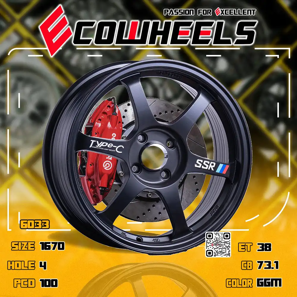 Ssr wheels | Type-C rc 16 inch 4H100