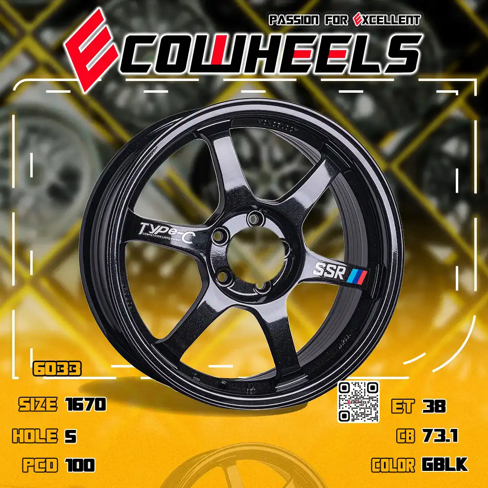 Ssr wheels | Type-C rs 16 inch 5H100