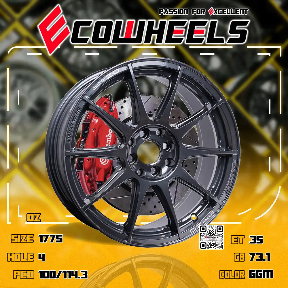 Oz Racing wheels | hlt 17 inch 4H100/114.3