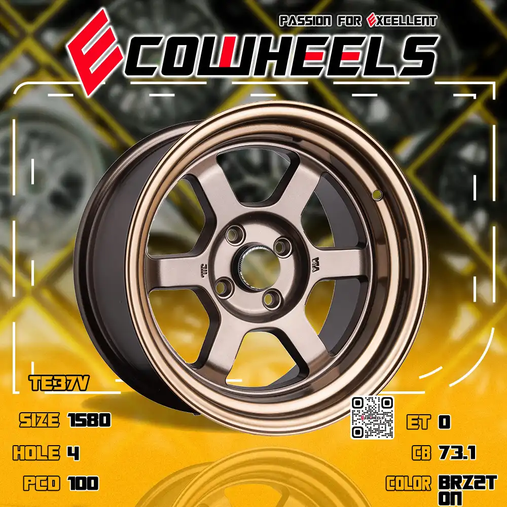 Rays wheels | te37v 15 inch 4H100