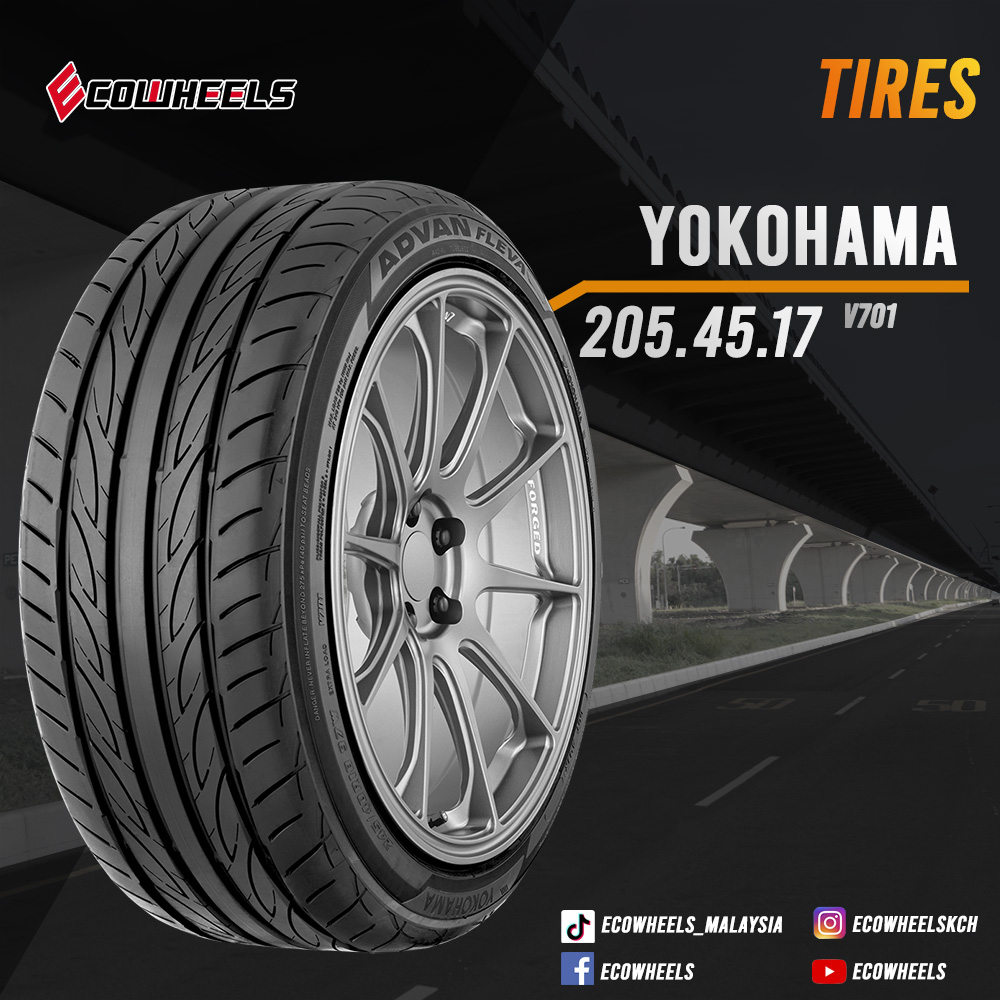 Yokohama Tyre 205/45 R17 Advan FLeva V701