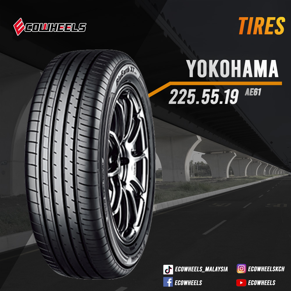 Yokohama Tyre 225/55 R19 BluEarth-GT AE61