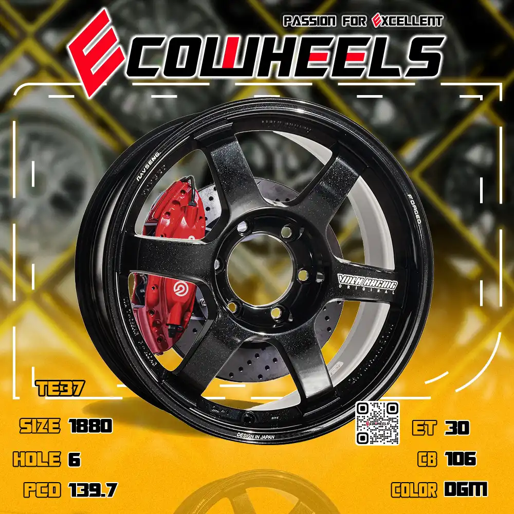 Rays wheels | 4X4 te37 18 inch 6H139.7