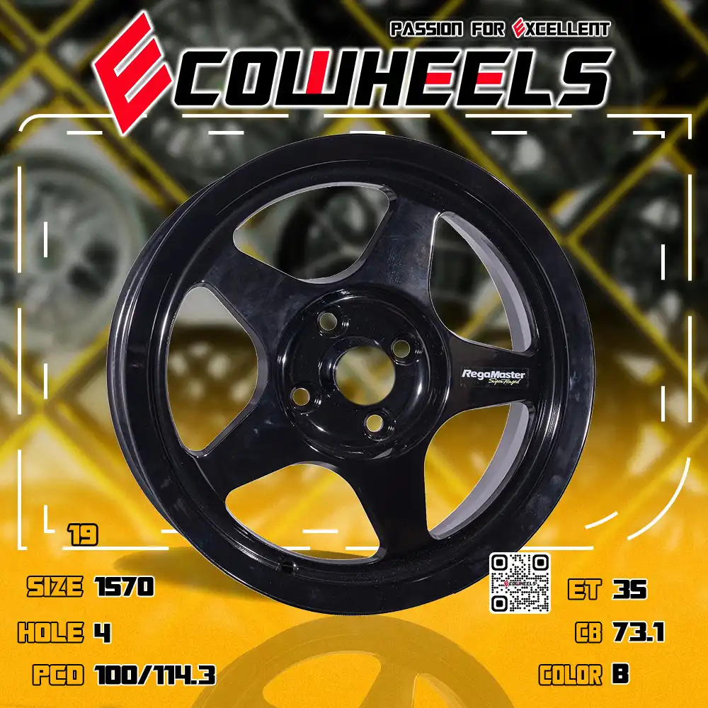 Regamaster wheels | 15 inch 4H100/114.3