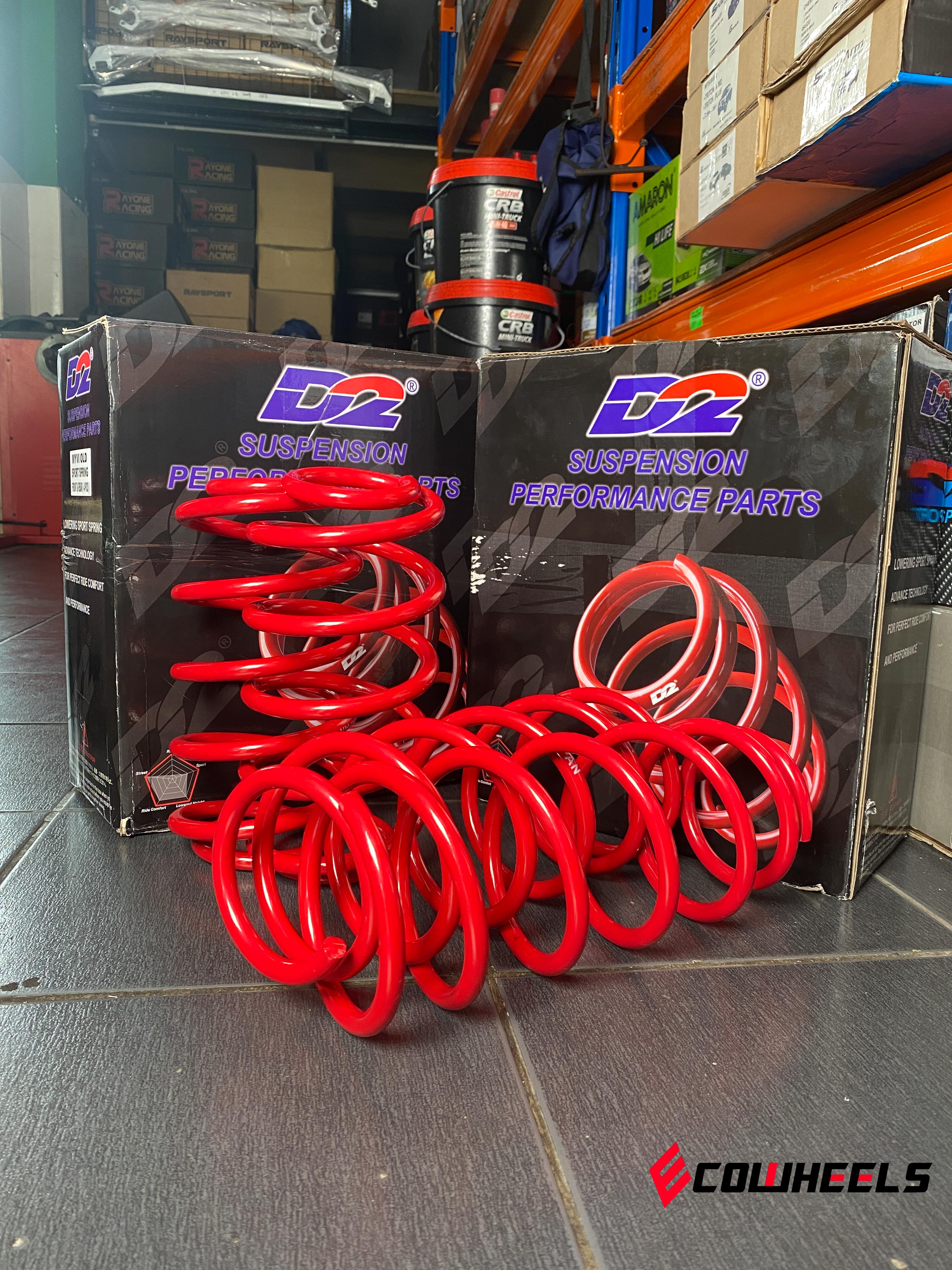 D2 / Dii Lower Sping for Proton,Perodua, Toyota,Honda, Nissan Navara, Mitsubishi Tirton