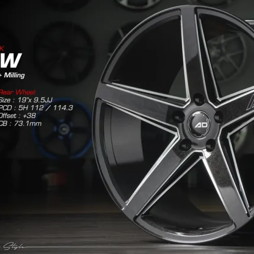 Ad wheels | Cast Monoblock 3331w 19 inch 5H112/114.3