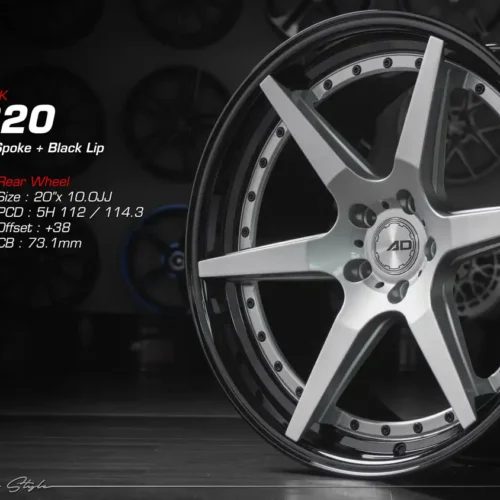 Ad wheels | Cast Monoblock 6821 20 inch 5H112/114.3