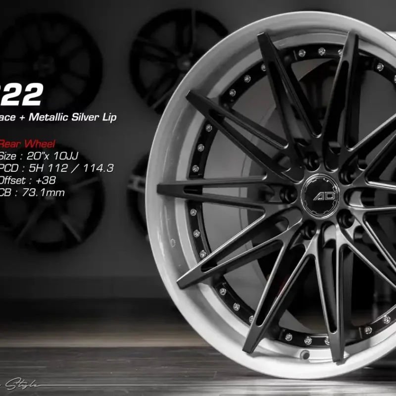 Ad wheels | Forged 6822 20 inch 5H112/114.3