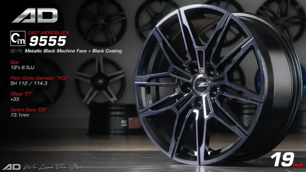 Ad wheels | Cast Monoblock 9555 19 inch 5H112/114.3