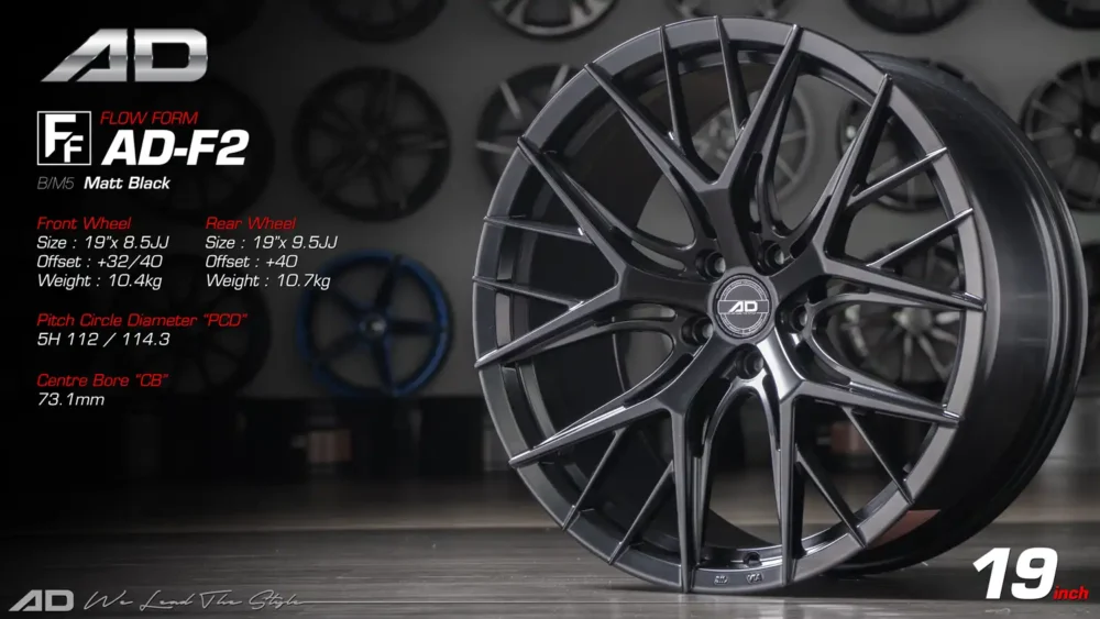 Ad wheels | Flow Form f2 19 inch 5H112/114.3