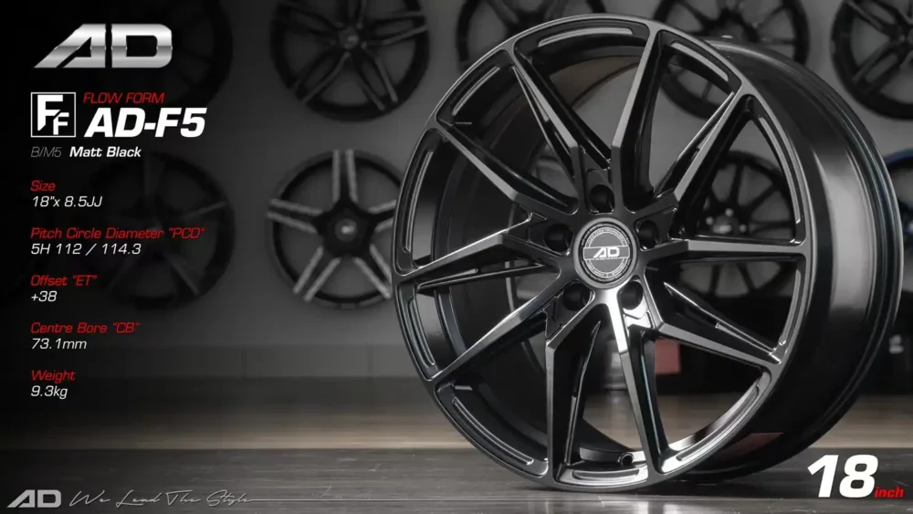 Ad wheels | Flow Form f5 18 inch 5H112/114.3