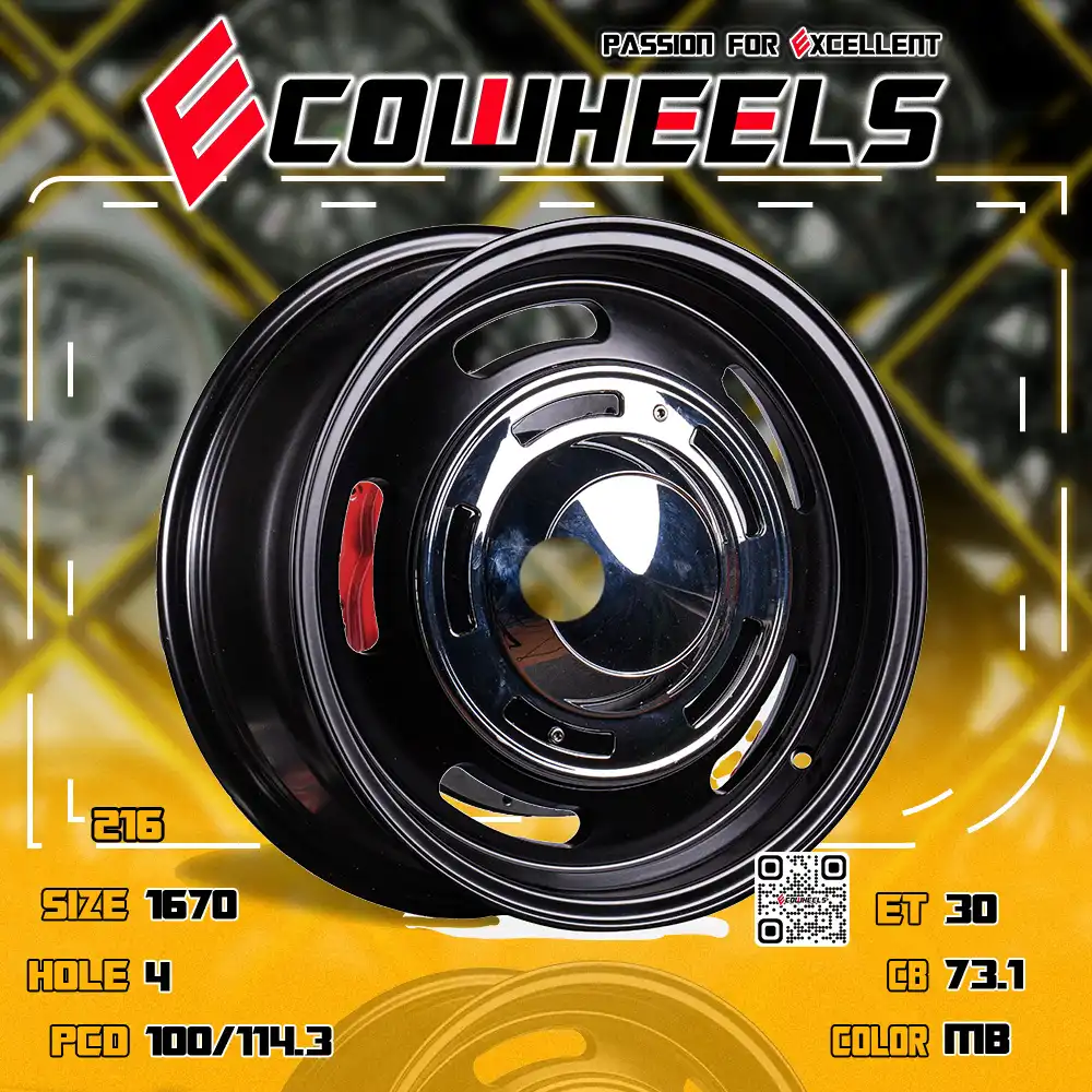 Sport Rims wheels | 16 inch 4H100/114.3 - Ecowheels