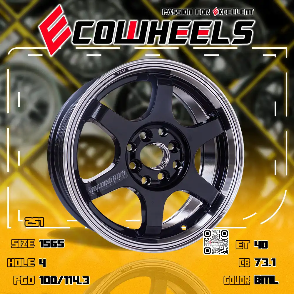 Rays wheels | te37 15 inch 4H100/114.3