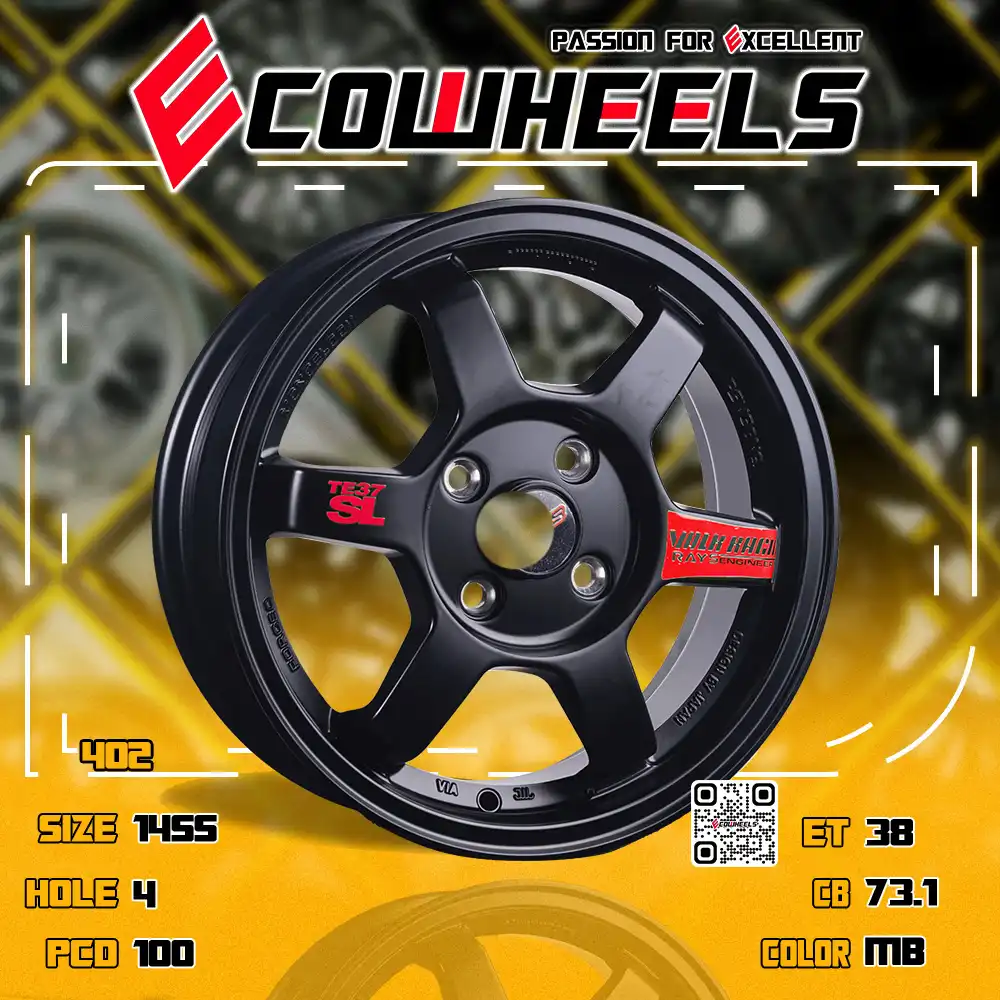 Rays wheels | Volk te37sl 14 inch 4H100