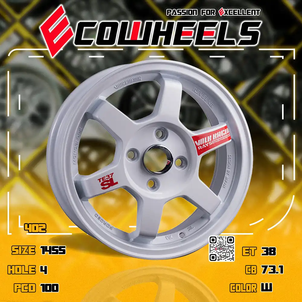 Rays wheels | Volk te37sl 14 inch 4H100