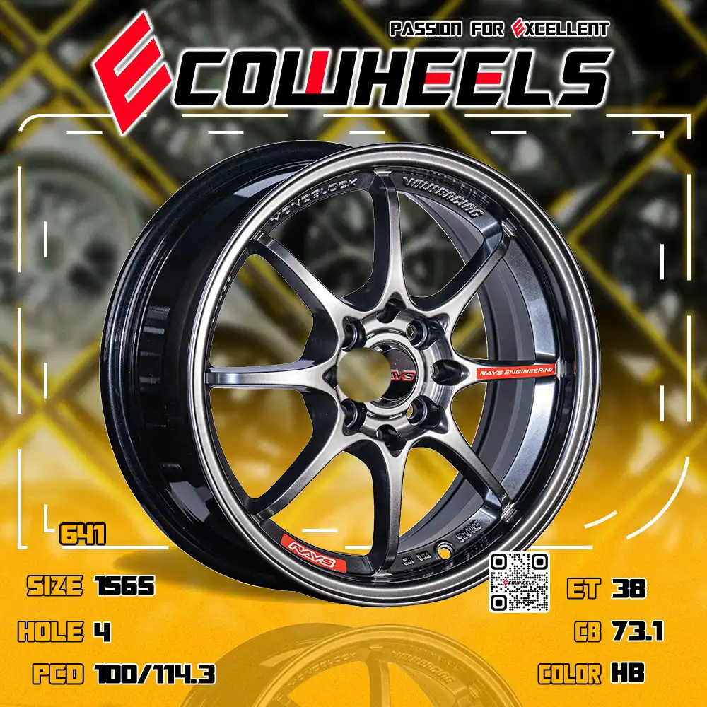 Rays wheels | ce28 15 inch 4H100/114.3