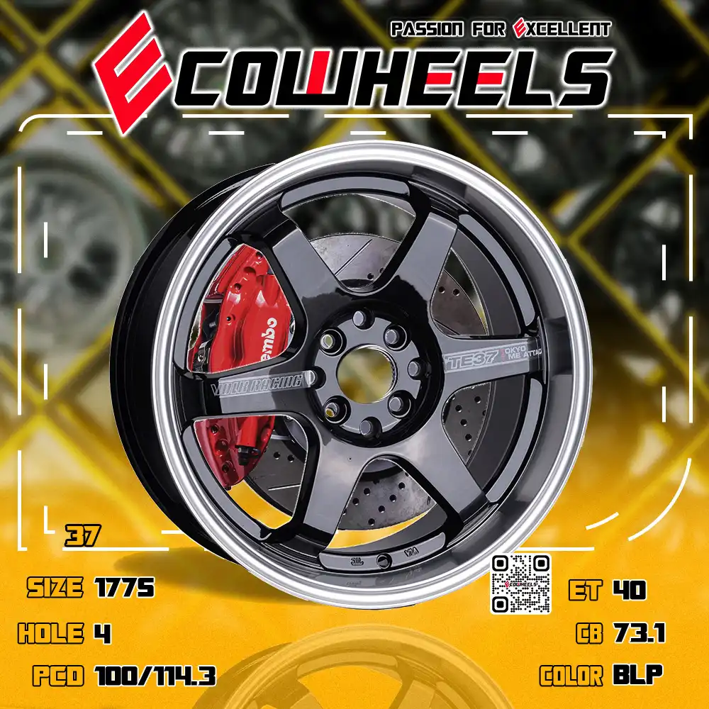 Rays wheels | te37 17 inch 4H100/114.3