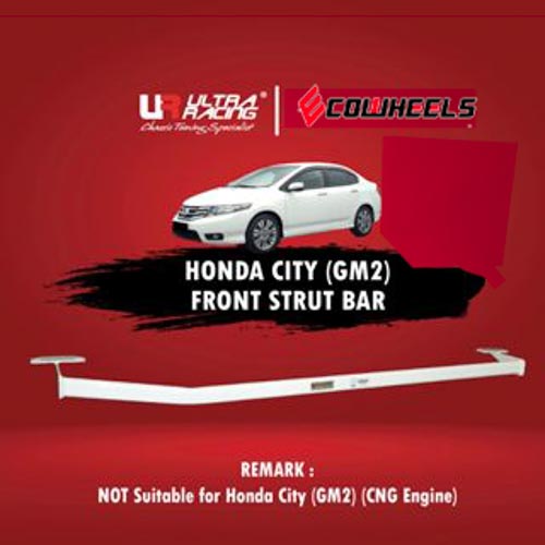 Ultra Racing | Honda City (GM2) 1.5 08′-’14 – Front Strut Bar 2 Point