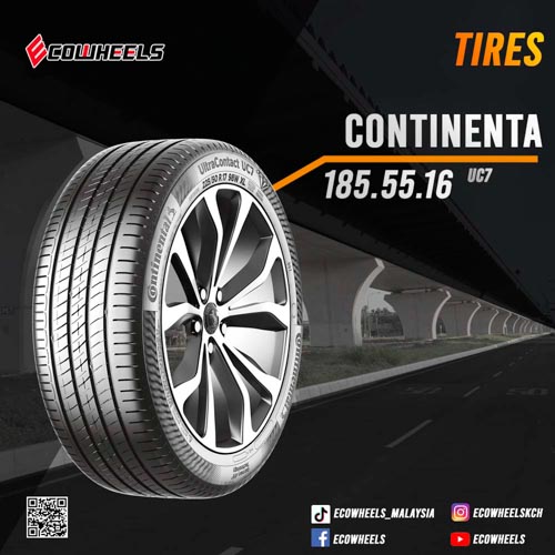 CONTINENTAL 185/55 R16 UltraContact UC7