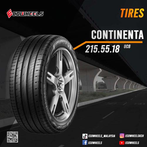 CONTINENTAL 215/55 R18 UltraContact UC6