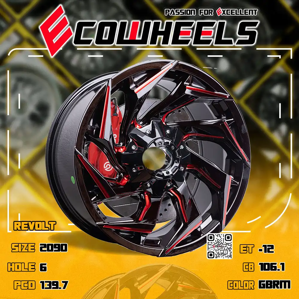 Sport Rims wheels | Revolt 20 inch 6H139.7