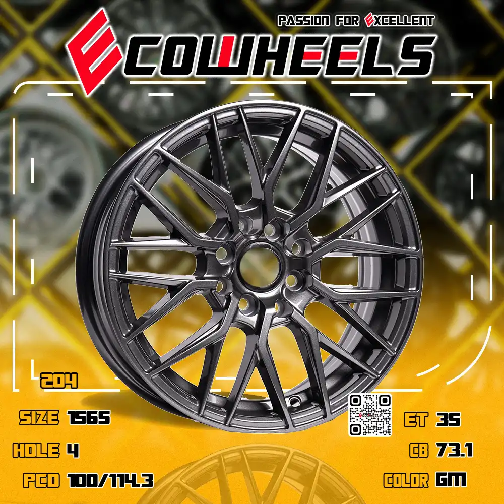 Kii Racing wheels | sport rims 15 inch 4H100/114.3