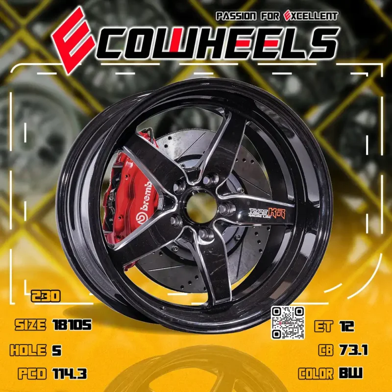 Kii Racing wheels | 4X4 type kr 18 inch 5H114.3