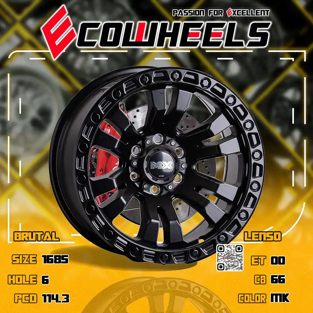 Lenso wheels | Mx brutal 16 inch 6H114.3