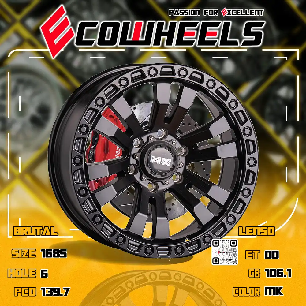 Lenso wheels | Mx brutal 16 inch 6H139.7