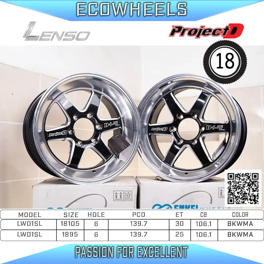 Lenso wheels | Project-D d1-sl 18 inch 6H139.7