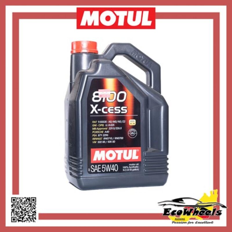 MOTUL 8100 X-CESS 5W40 API SN-CF 5L