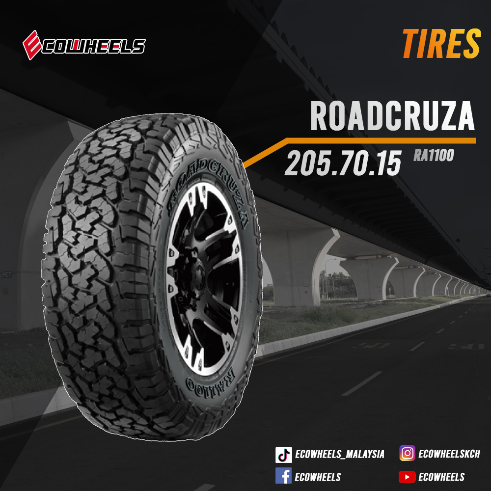 Roadcruza Tyre 205/70 R15 RA1100 AT