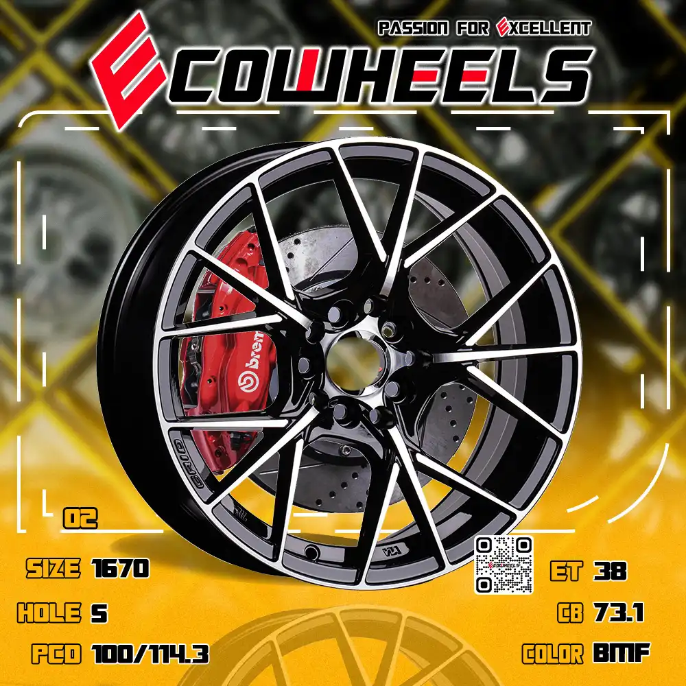 Grid wheels | sport rims 16 inch 5H100/114.3 - Ecowheels