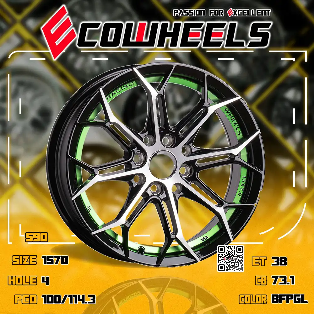 Sport Rims wheels | 15 inch 4H100/114.3