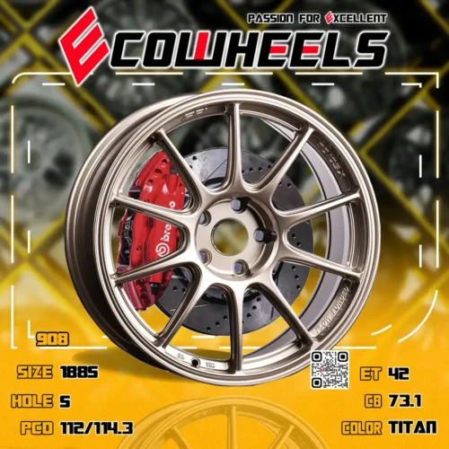 Wedsport wheels | tc105x 18 inch 5H112/114.3