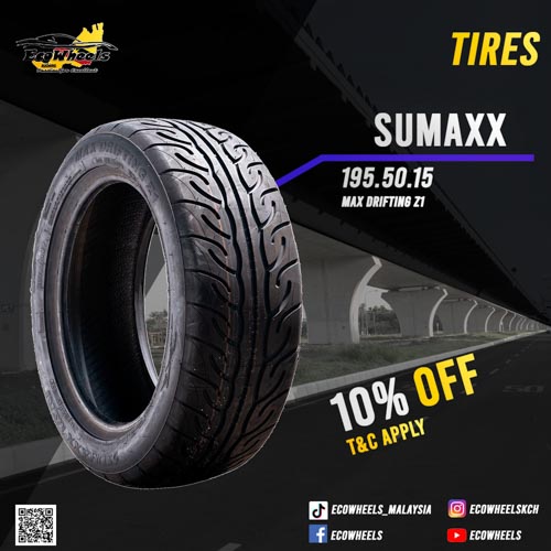SUMAXX 195/50 R15 Max Drifting Z1